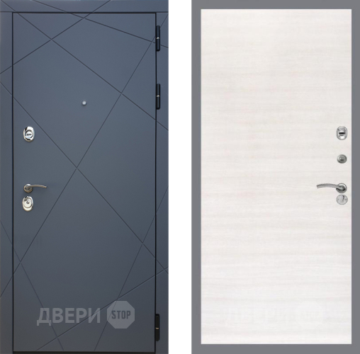 Входная металлическая Дверь Рекс (REX) 13 Силк Титан GL Акация в Можайске