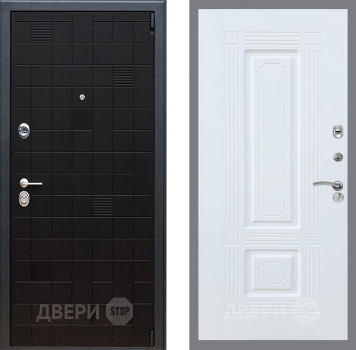 Входная металлическая Дверь Рекс (REX) 12 FL-2 Силк Сноу в Можайске
