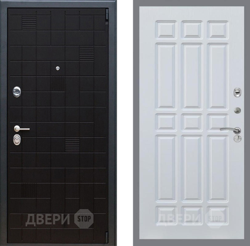Входная металлическая Дверь Рекс (REX) 12 FL-33 Белый ясень в Можайске