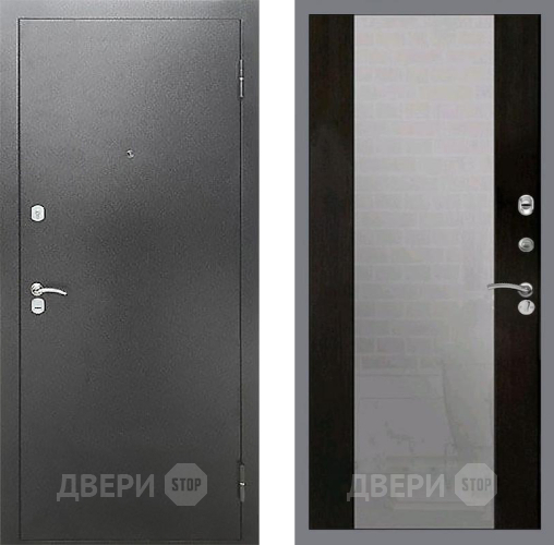 Входная металлическая Дверь Рекс (REX) Сити СБ-16 Зеркало Венге в Можайске