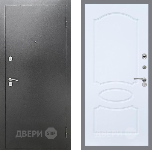 Входная металлическая Дверь Рекс (REX) Сити FL-128 Силк Сноу в Можайске