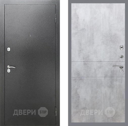 Входная металлическая Дверь Рекс (REX) Сити FL-290 Бетон светлый в Можайске