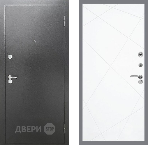 Входная металлическая Дверь Рекс (REX) Сити FL-291 Силк Сноу в Можайске
