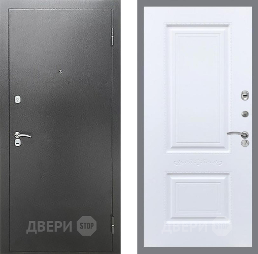 Входная металлическая Дверь Рекс (REX) Сити Смальта Силк Сноу в Можайске