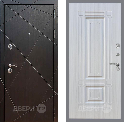Входная металлическая Дверь Рекс (REX) 13 Венге FL-2 Сандал белый в Можайске