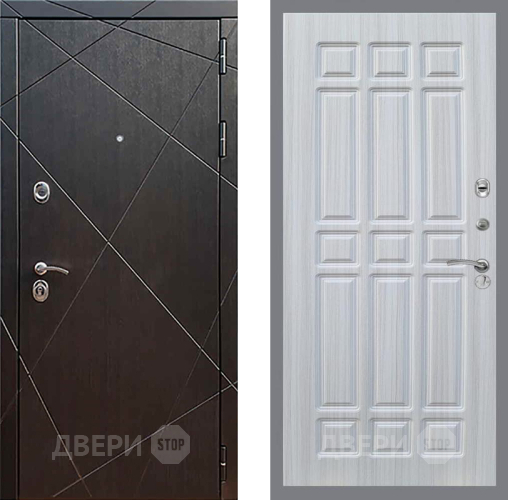 Входная металлическая Дверь Рекс (REX) 13 Венге FL-33 Сандал белый в Можайске