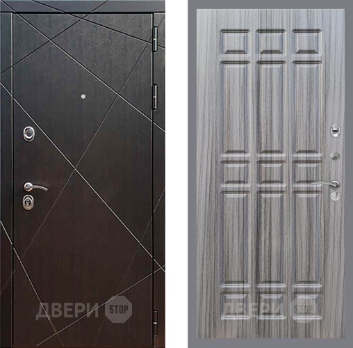 Входная металлическая Дверь Рекс (REX) 13 Венге FL-33 Сандал грей в Можайске