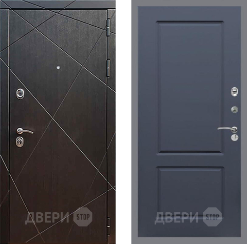 Входная металлическая Дверь Рекс (REX) 13 Венге FL-117 Силк титан в Можайске