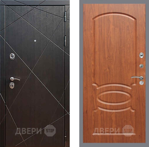 Входная металлическая Дверь Рекс (REX) 13 Венге FL-128 Морёная берёза в Можайске