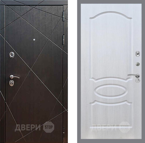 Входная металлическая Дверь Рекс (REX) 13 Венге FL-128 Лиственница беж в Можайске