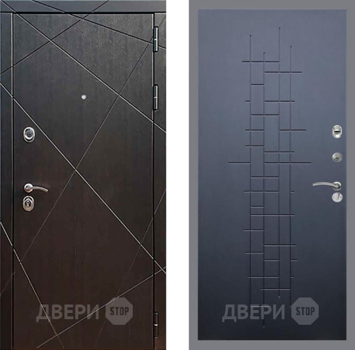 Входная металлическая Дверь Рекс (REX) 13 Венге FL-289 Ясень черный в Можайске