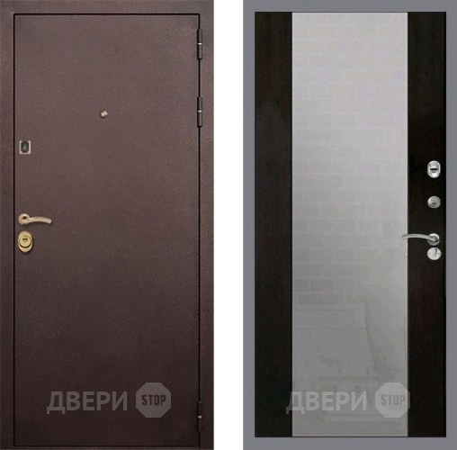 Входная металлическая Дверь Рекс (REX) Лайт 3К СБ-16 Зеркало Венге в Можайске