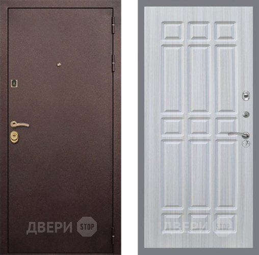 Входная металлическая Дверь Рекс (REX) Лайт 3К FL-33 Сандал белый в Можайске