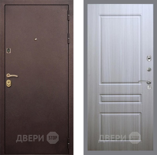 Входная металлическая Дверь Рекс (REX) Лайт 3К FL-243 Сандал белый в Можайске