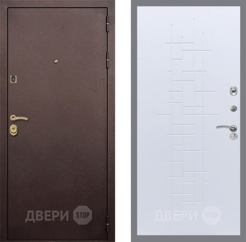 Входная металлическая Дверь Рекс (REX) Лайт 3К FL-289 Белый ясень в Можайске