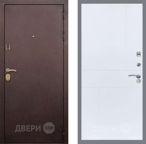 Входная металлическая Дверь Рекс (REX) Лайт 3К FL-290 Силк Сноу в Можайске