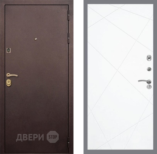 Входная металлическая Дверь Рекс (REX) Лайт 3К FL-291 Силк Сноу в Можайске