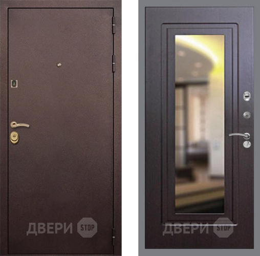 Входная металлическая Дверь Рекс (REX) Лайт 3К FLZ-120 Венге в Можайске