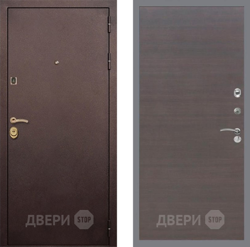 Входная металлическая Дверь Рекс (REX) Лайт 3К GL венге поперечный в Можайске