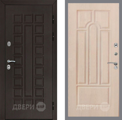 Входная металлическая Дверь Рекс (REX) Сенатор 3К FL-58 Беленый дуб в Можайске