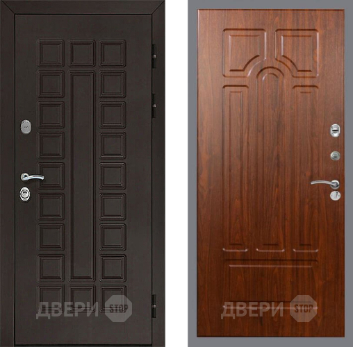 Входная металлическая Дверь Рекс (REX) Сенатор 3К FL-58 Морёная берёза в Можайске