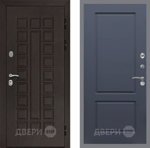 Входная металлическая Дверь Рекс (REX) Сенатор 3К FL-117 Силк титан в Можайске