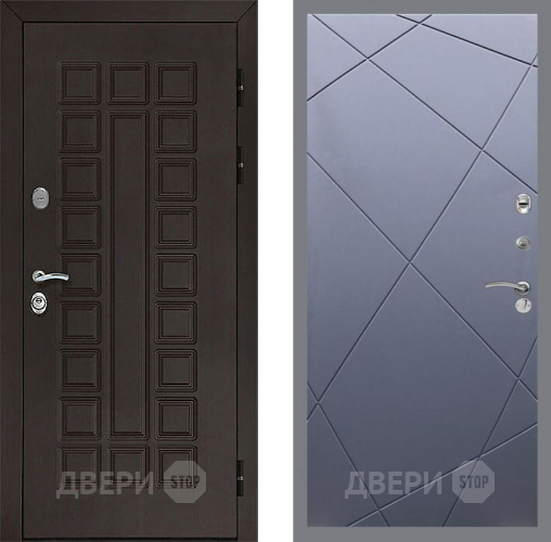 Входная металлическая Дверь Рекс (REX) Сенатор 3К FL-291 Силк титан в Можайске