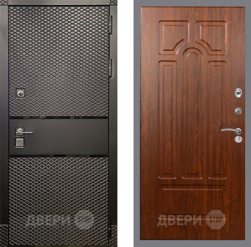 Входная металлическая Дверь Рекс (REX) 15 Черный Кварц FL-58 Морёная берёза в Можайске