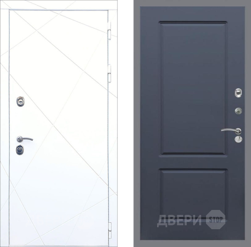 Входная металлическая Дверь Рекс (REX) 13 Силк Сноу FL-117 Силк титан в Можайске