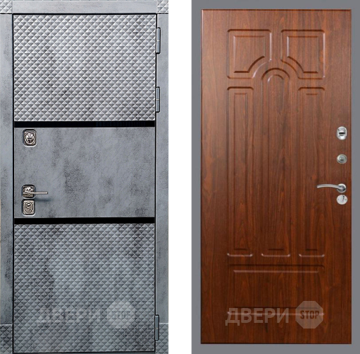 Входная металлическая Дверь Рекс (REX) 15 Бетон Темный FL-58 Морёная берёза в Можайске