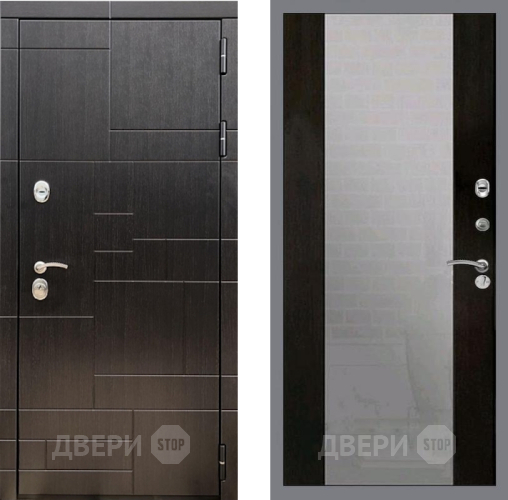Входная металлическая Дверь Рекс (REX) 20 СБ-16 Зеркало Венге в Можайске