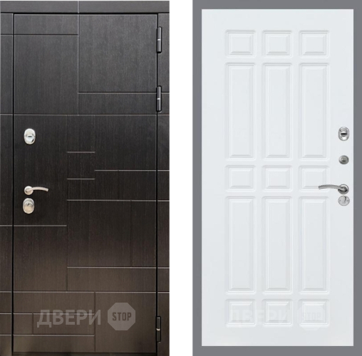 Входная металлическая Дверь Рекс (REX) 20 FL-33 Силк Сноу в Можайске