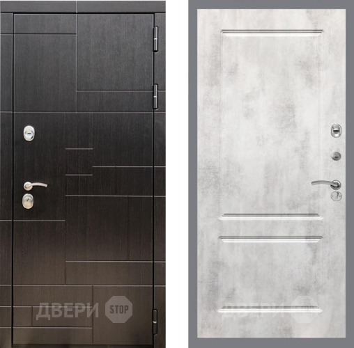 Входная металлическая Дверь Рекс (REX) 20 FL-117 Бетон светлый в Можайске