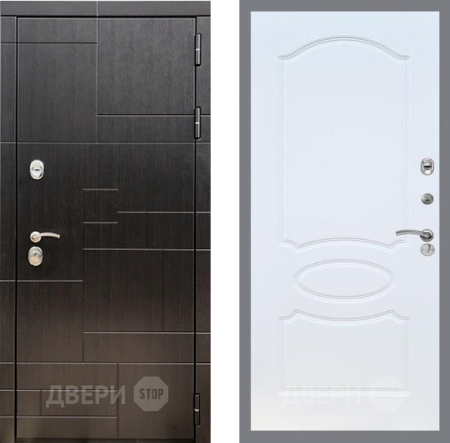 Входная металлическая Дверь Рекс (REX) 20 FL-128 Белый ясень в Можайске