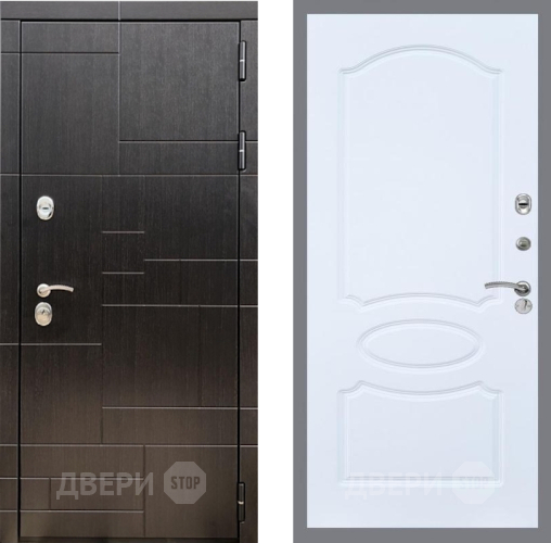 Входная металлическая Дверь Рекс (REX) 20 FL-128 Силк Сноу в Можайске