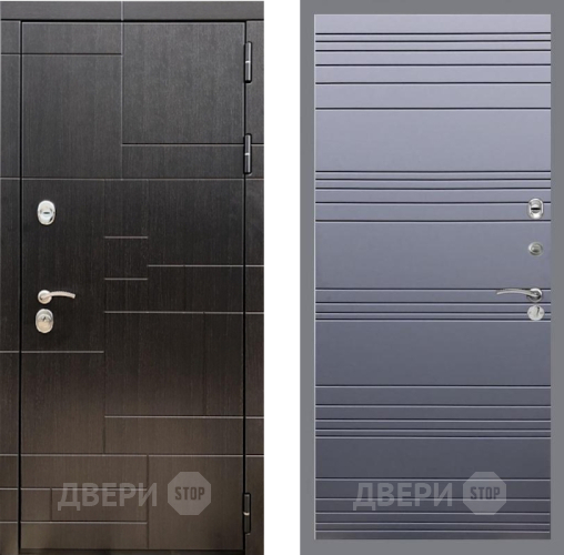 Входная металлическая Дверь Рекс (REX) 20 Line Силк титан в Можайске