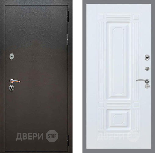 Дверь Рекс (REX) 5 Серебро Антик FL-2 Силк Сноу в Можайске