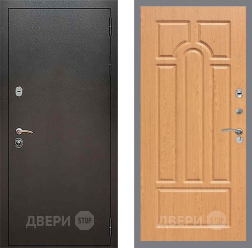 Входная металлическая Дверь Рекс (REX) 5 Серебро Антик FL-58 Дуб в Можайске