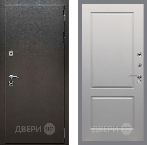 Дверь Рекс (REX) 5 Серебро Антик FL-117 Грей софт в Можайске