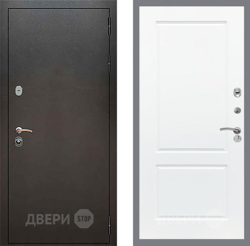 Дверь Рекс (REX) 5 Серебро Антик FL-117 Силк Сноу в Можайске