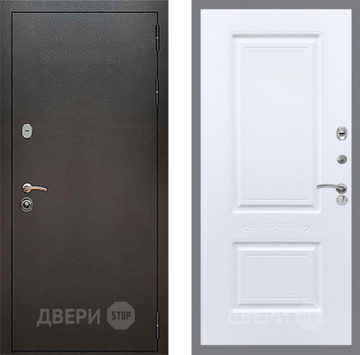 Дверь Рекс (REX) 5 Серебро Антик Смальта Силк Сноу в Можайске