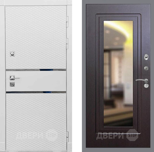 Входная металлическая Дверь Рекс (REX) 15 Силк Сноу FLZ-120 Венге в Можайске
