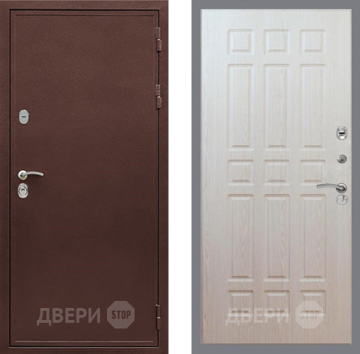 Входная металлическая Дверь Рекс (REX) 5А FL-33 Беленый дуб в Можайске