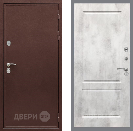 Входная металлическая Дверь Рекс (REX) 5А FL-117 Бетон светлый в Можайске