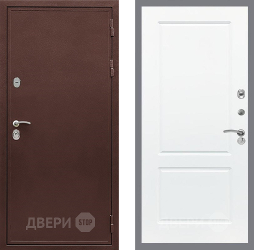 Входная металлическая Дверь Рекс (REX) 5А FL-117 Силк Сноу в Можайске
