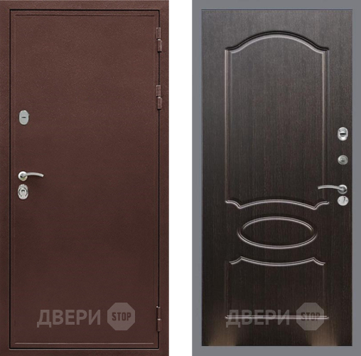 Входная металлическая Дверь Рекс (REX) 5А FL-128 Венге светлый в Можайске