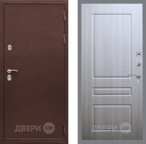 Входная металлическая Дверь Рекс (REX) 5А FL-243 Сандал белый в Можайске
