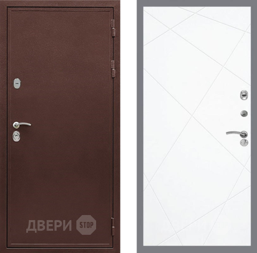 Входная металлическая Дверь Рекс (REX) 5А FL-291 Силк Сноу в Можайске
