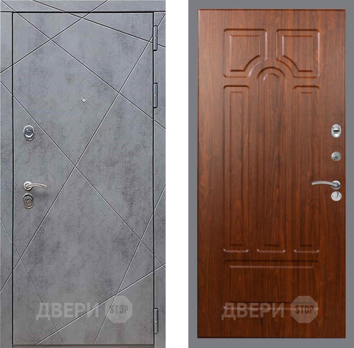 Входная металлическая Дверь Рекс (REX) 13 Бетон Темный FL-58 Морёная берёза в Можайске