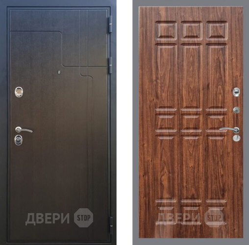 Дверь Рекс (REX) Премиум-246 FL-33 орех тисненый в Можайске